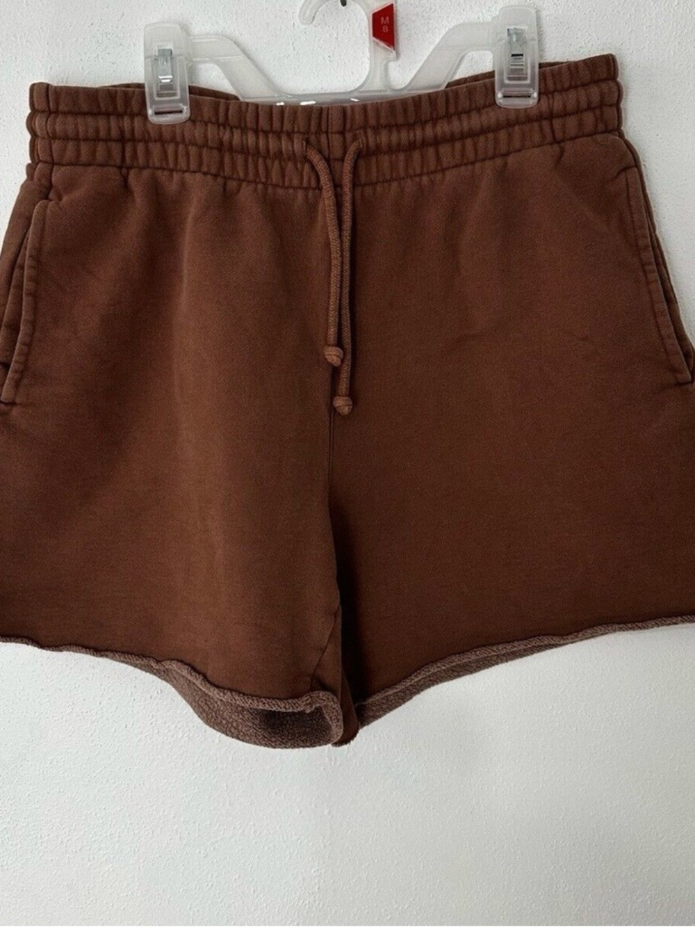 Aritzia Tna Cozy Fleece Boyfriend Shorts